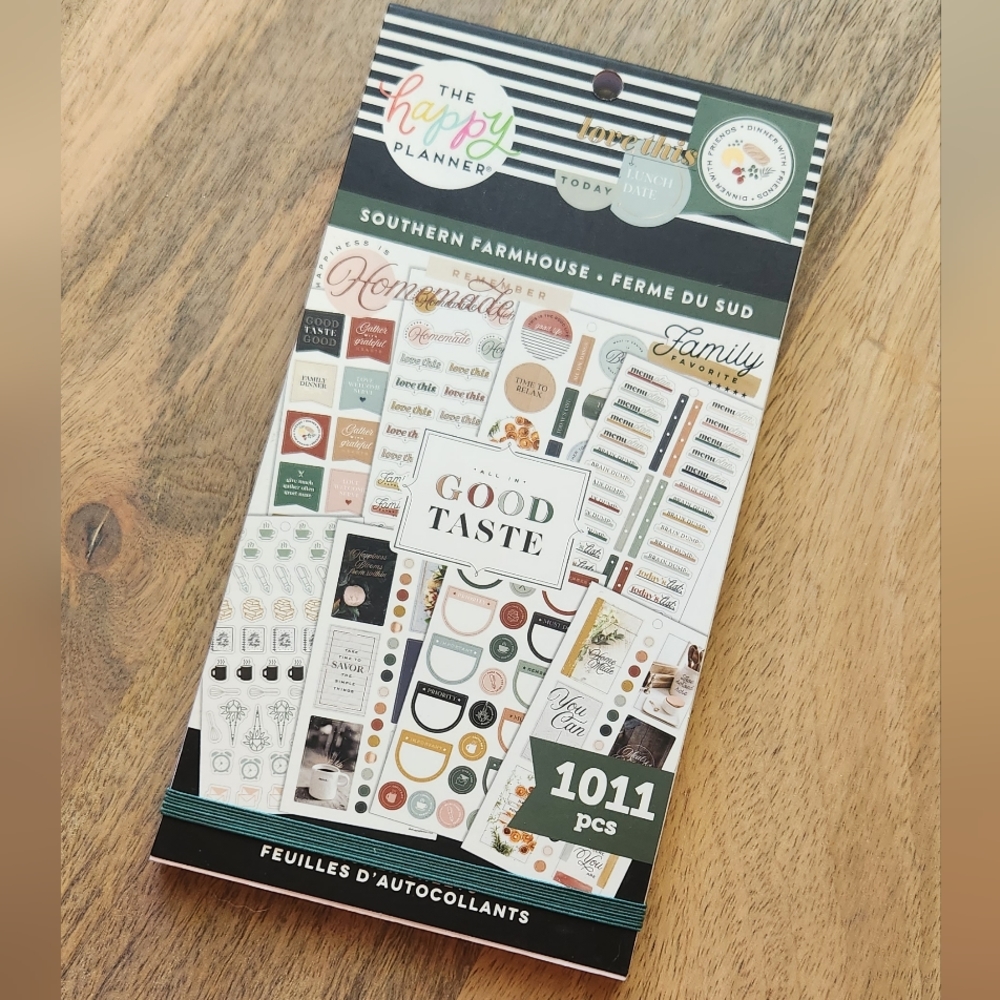 Happy Planner Sticker Book Southern Farmhouse